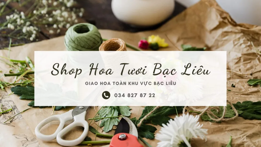 Shop hoa tươi Bạc Liêu