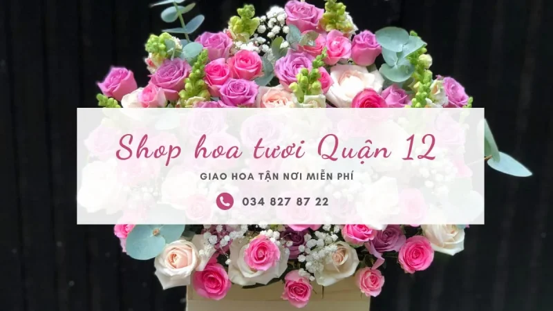 Shop hoa tươi Quận 12