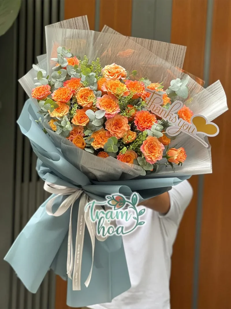 Bo Hoa Tuoi TH B013 Rang Ro 1