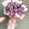 Bó Hoa Hồng Tím
