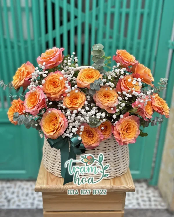 Giỏ Hoa Yêu Thương