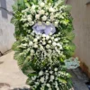 Vòng hoa tang trắng Vô Cùng Thương Tiếc