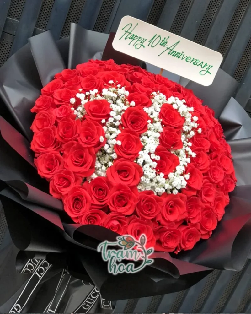 Bo Hoa Tuoi Khong Lo TH SB011 Mai Ben Nhau 1