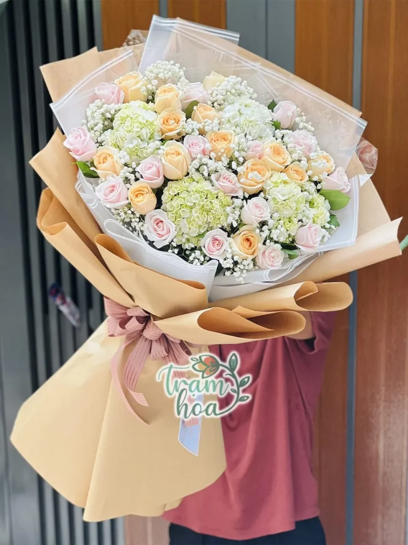 Bo Hoa Tuoi TH B071 Ban Mai 2