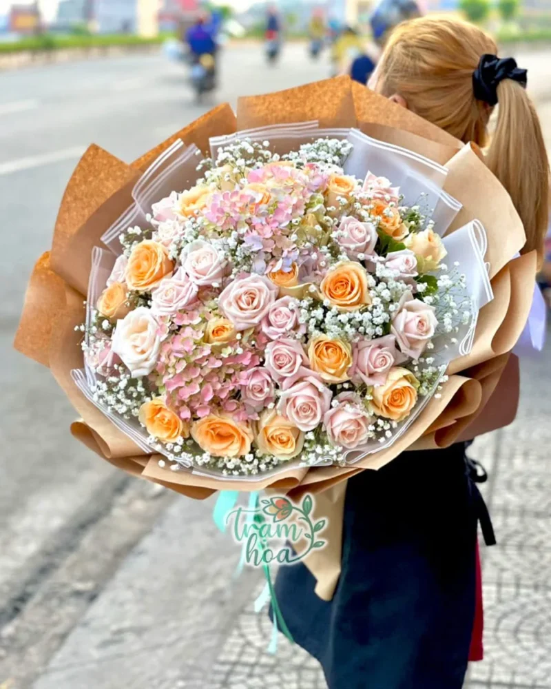 Bo Hoa Tuoi TH B071 Ban Mai