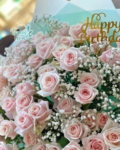 Bo Hoa Tuoi TH B063 Hong Ngot Ngao 1