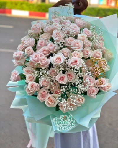 Bo Hoa Tuoi TH B063 Hong Ngot Ngao 2