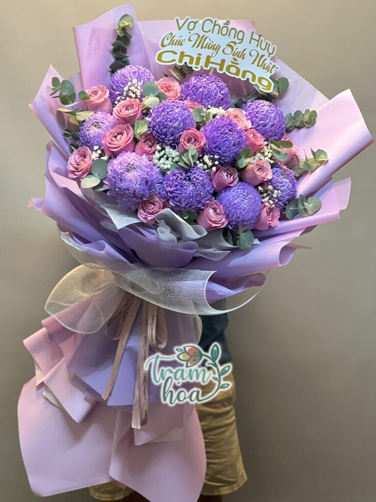 Bo Hoa Tuoi Khong Lo TH SB019 Thien Su 1 Bo Hoa Tuoi Khong Lo TH SB019 Thien Su 1