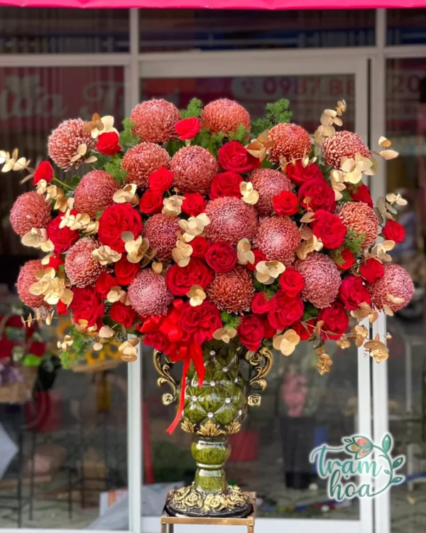 Bình Hoa Sang Trọng