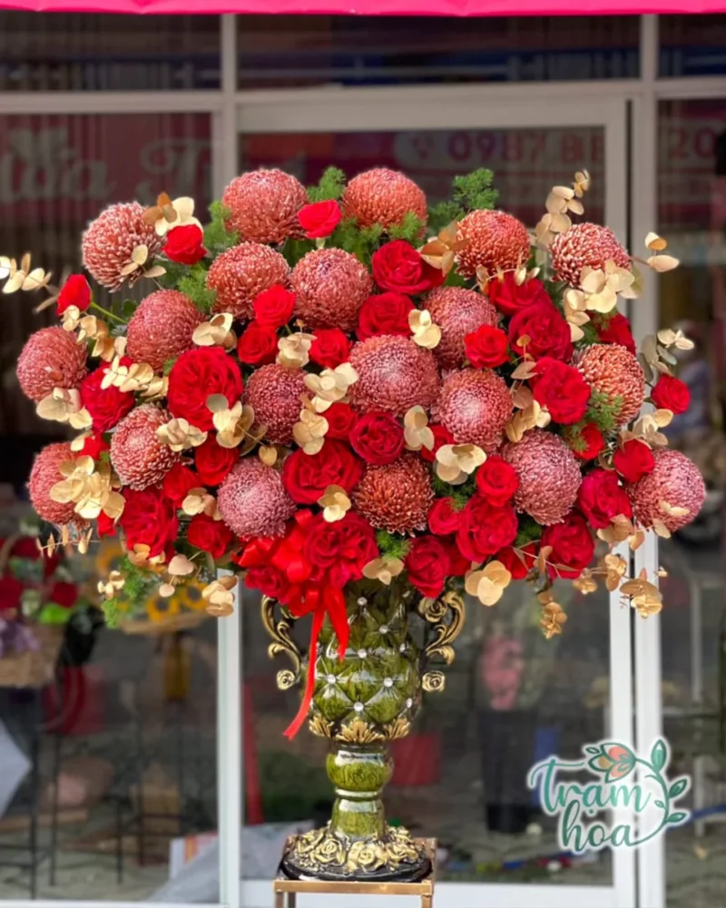 Bình Hoa Sang Trọng