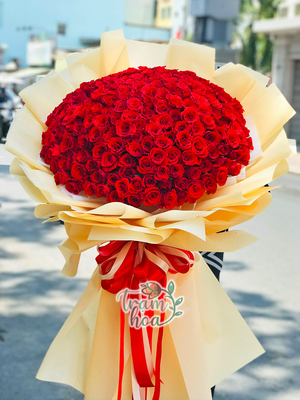 Giỏ hoa tặng sinh nhật bạn gái đẹp ấn tượng giá rẻ nhất Hải Dương