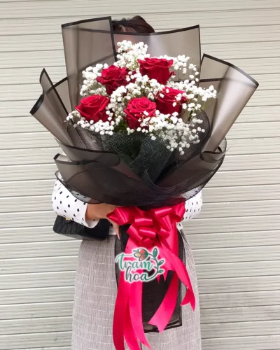 Hoa Nhap Khau TH N001 Sac Do Red Naomi Hoa Nhap Khau TH N001 Sac Do Red Naomi