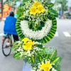 Vòng Hoa Chia Buồn 3 Tầng Vĩ Đại