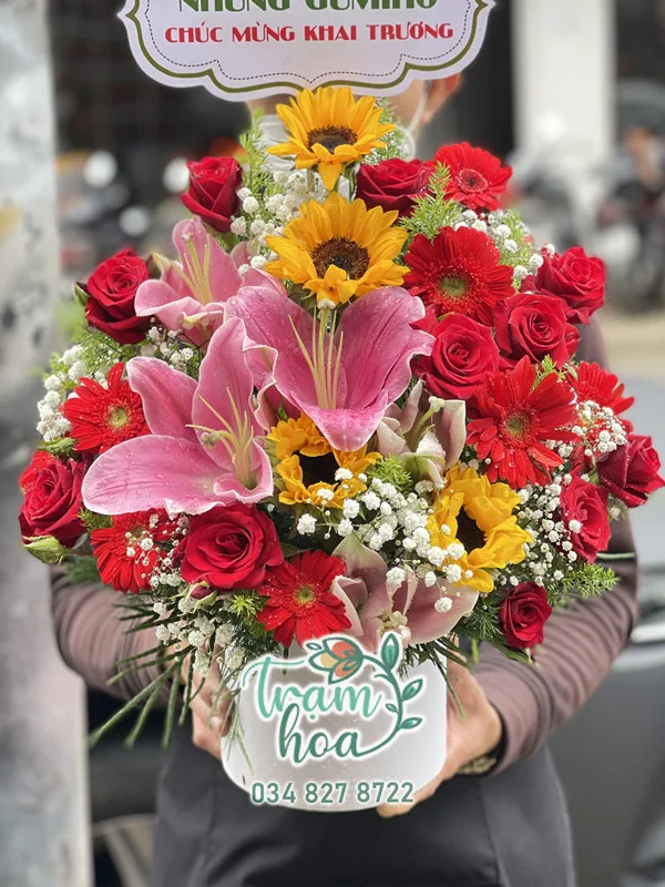 Đa dạng mẫu hoa sinh nhật tại shop hoa Đồng Tháp