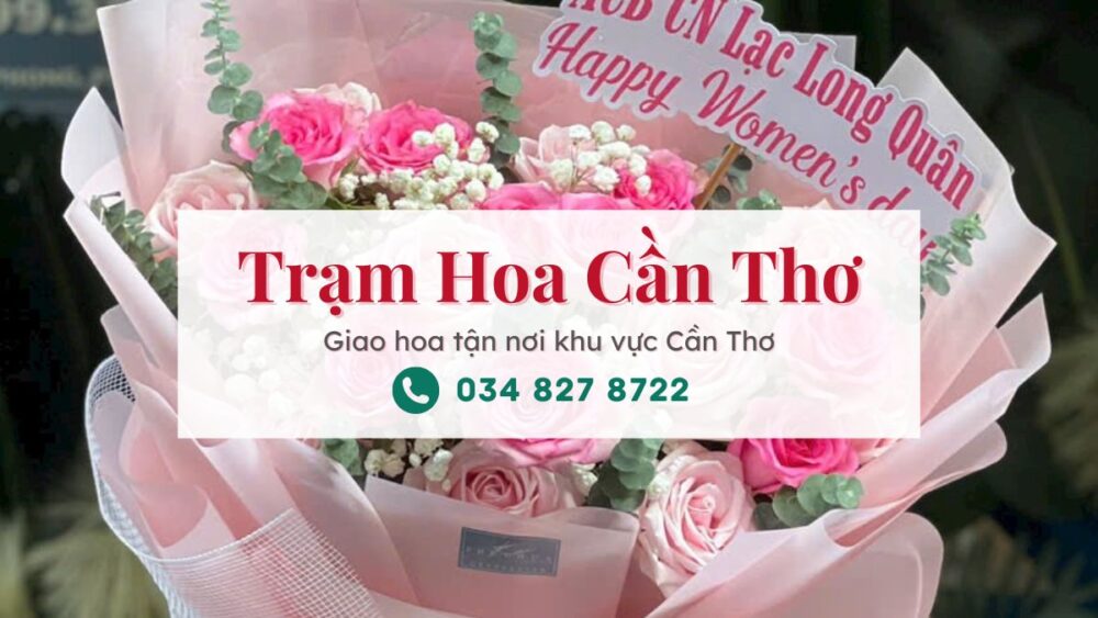 Trạm Hoa Cần Thơ – Shop Hoa Tươi Cần Thơ Giao Nhanh, Mẫu Đẹp, Phục Vụ Tận Tâm
