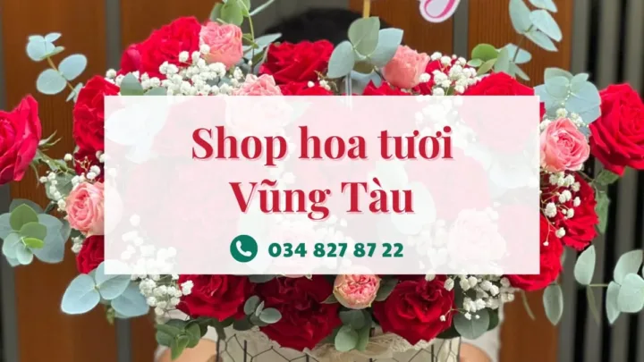 Shop Hoa Tươi Vũng Tàu cung cấp dịch vụ giao hoa tận nhà 24/7