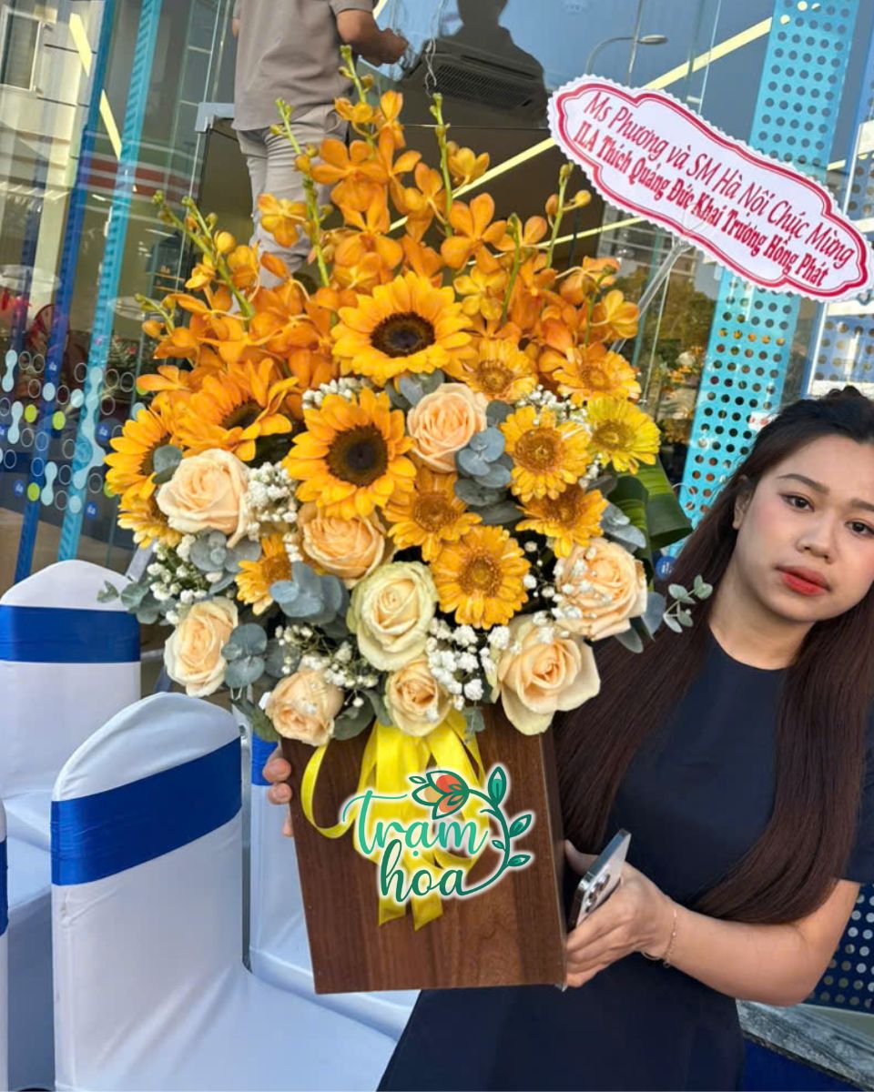 Tram Hoa Lam Dong luon gui hinh anh xac nhan sau khi giao hoa Trạm Hoa Lâm Đồng luôn gửi hình ảnh xác nhận sau khi giao hoa