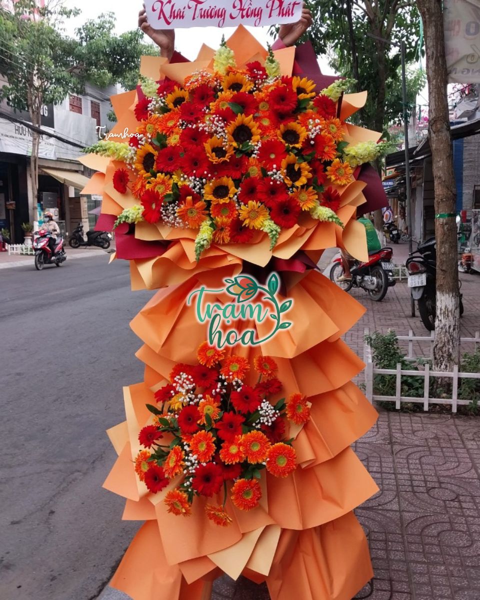 Lẵng hoa khai trương Quảng Trị giao tận nơi