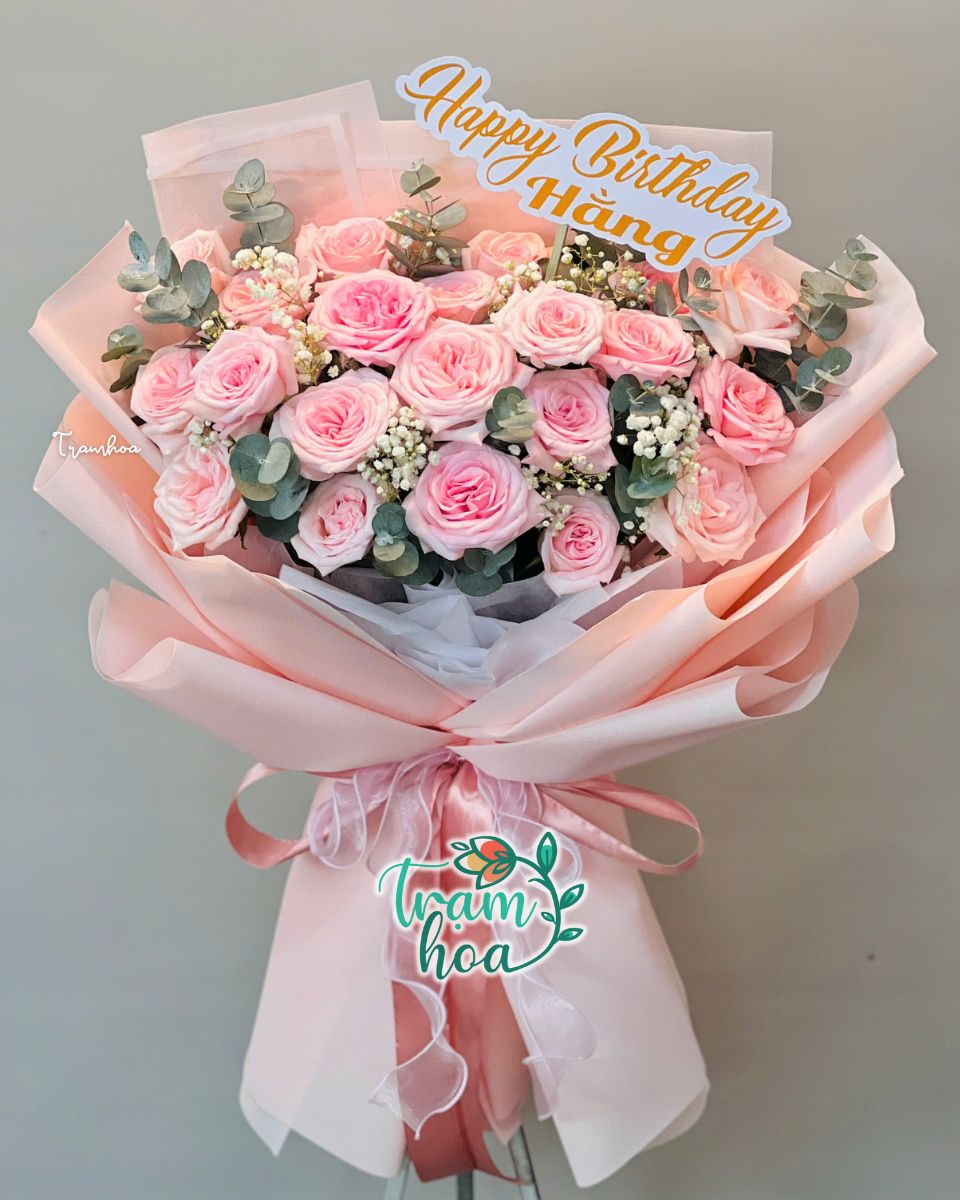 Bo hoa sinh nhat dep tai Tram Hoa Quan 8 thiet ke theo nhieu ngan sach Bó hoa sinh nhật đẹp tại Trạm Hoa Quận 8 - thiết kế theo nhiều ngân sách