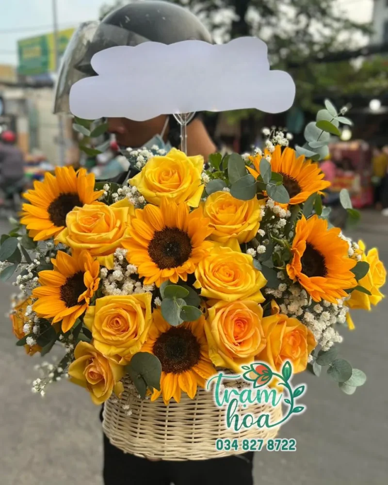 G012 với phiên bản giỏ hoa