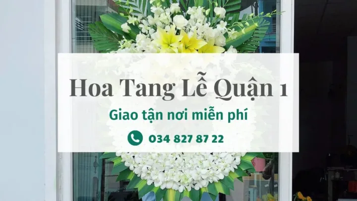 Hoa tang lễ quận 1