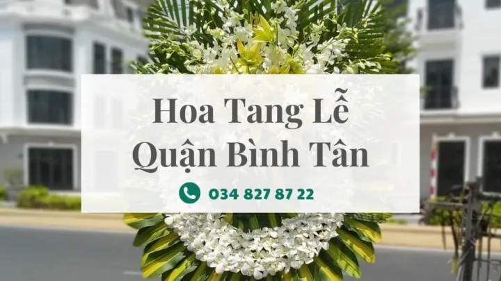 Hoa tang lễ quận Bình Tân