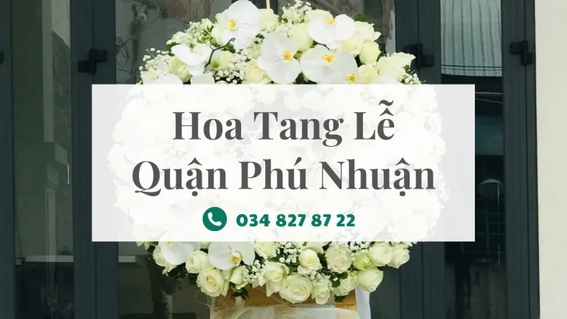 Hoa tang lễ quận Phú Nhuận
