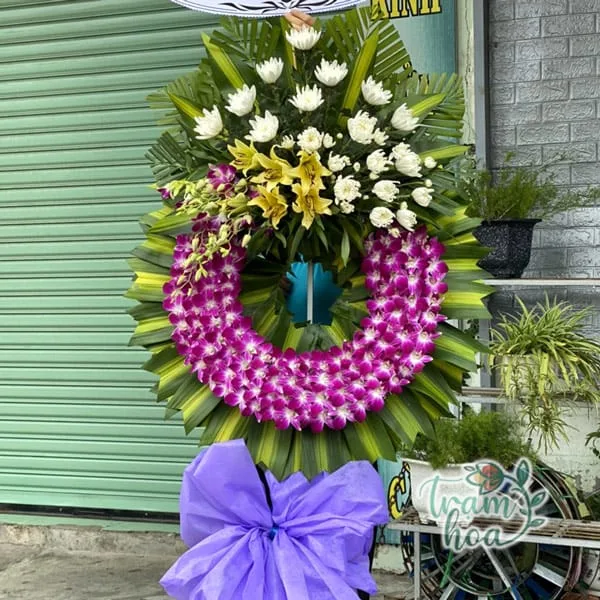 Vòng hoa đám tang quận 3 truyền thống