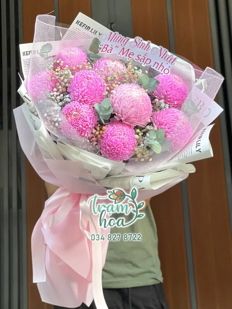 Hoa Nhap Khau TH N021 Got Hong 1