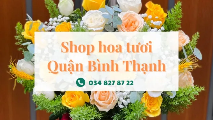 Shop hoa tươi quận Bình Thạnh