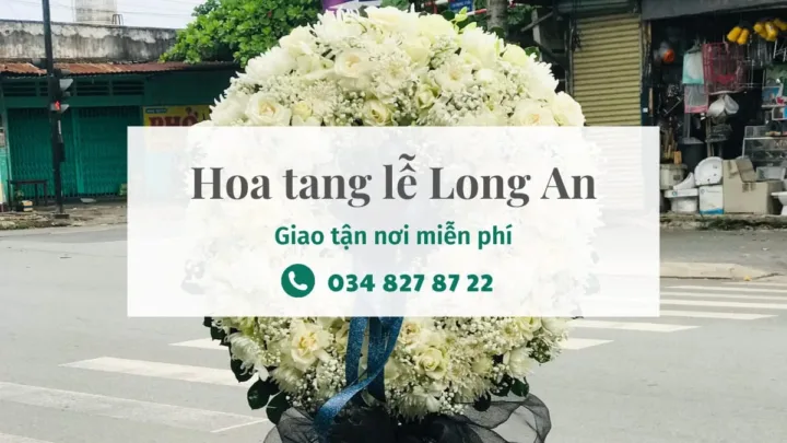 Hoa tang lễ Long An