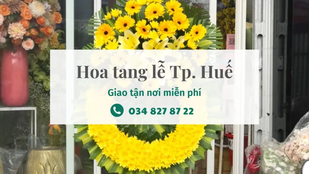 Hoa Tang Lễ Huế | Điện hoa đám tang ở Tp Huế