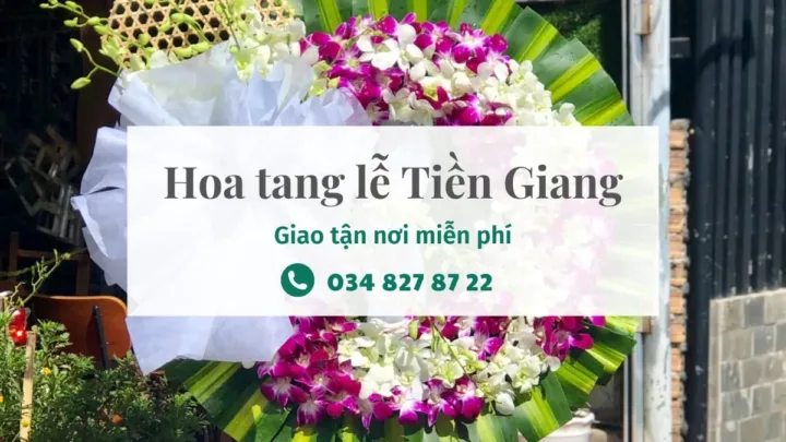 Hoa tang lễ Tiền Giang | Điện hoa đám tang Tiền Giang