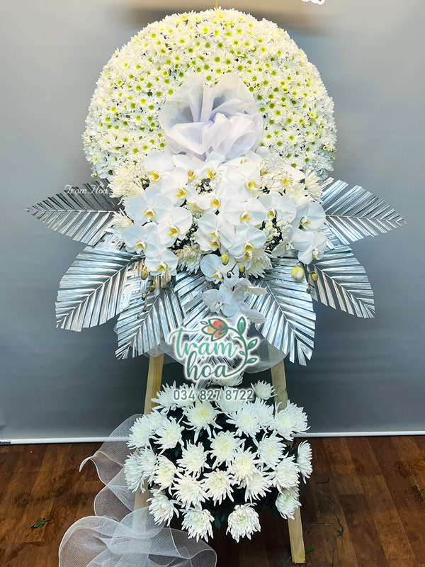 Hoa cúc trắng thường dùng phổ biến trong tang lễ