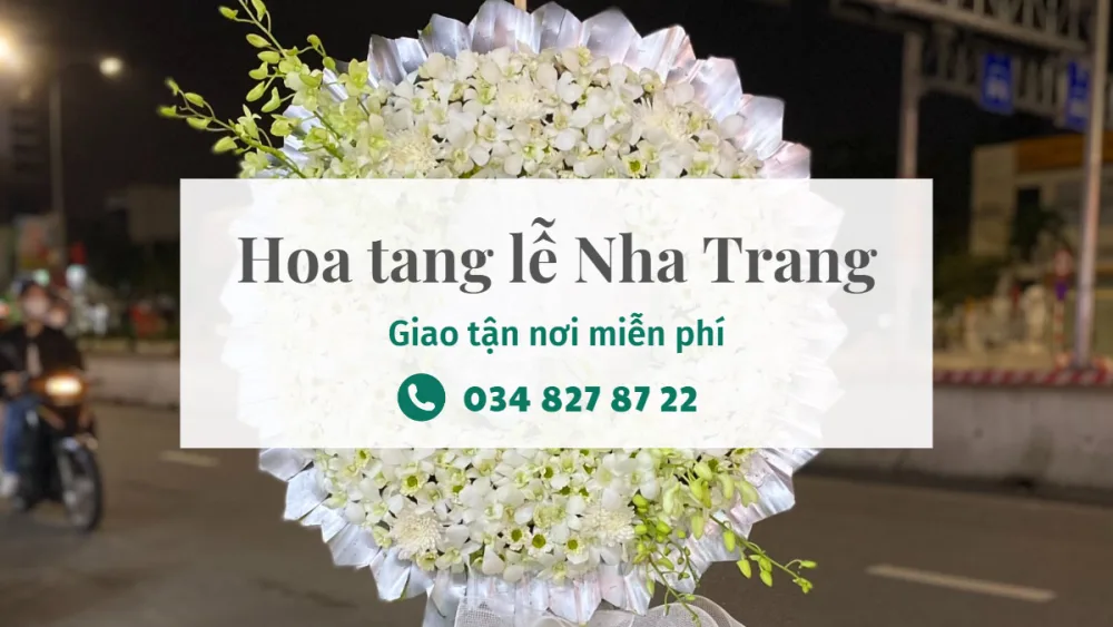 Shop hoa tang lễ Nha Trang | Điện hoa đám tang ở Nha Trang