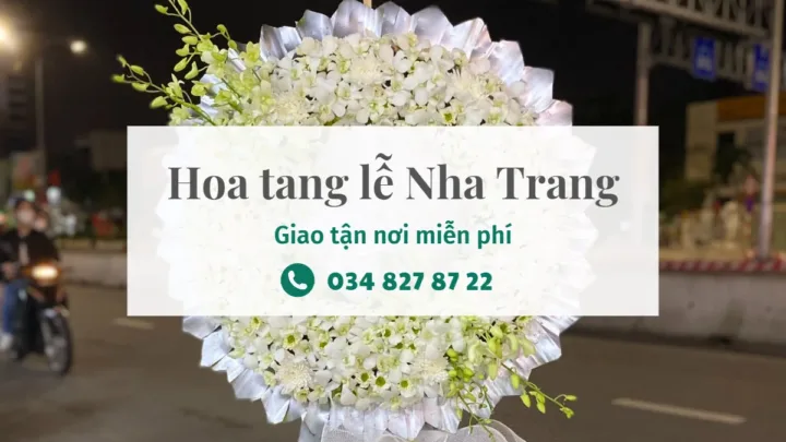 Shop hoa tang lễ Nha Trang | Điện hoa đám tang ở Nha Trang