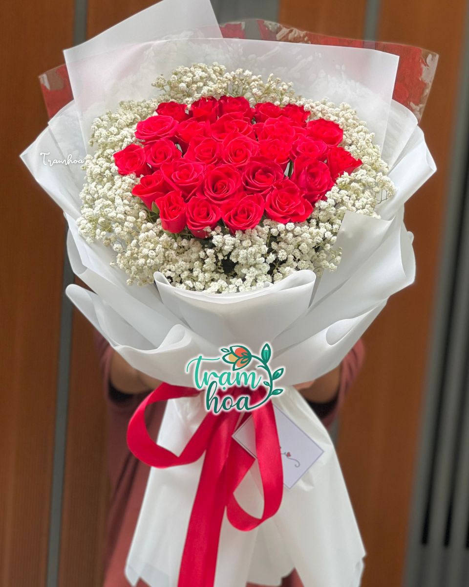 Mẫu hoa tượng trưng cho tình yêu đẹp tại Trạm Hoa