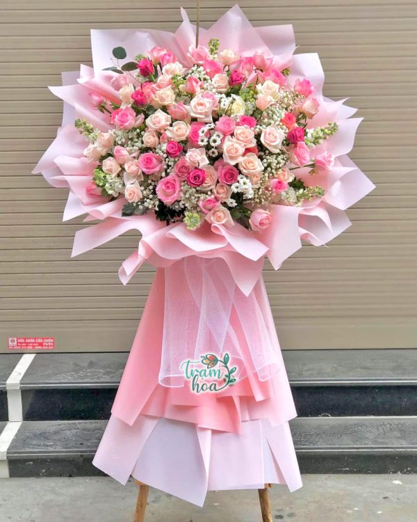 Kệ hoa chúc mừng khai trương Sang Trọng KT056
