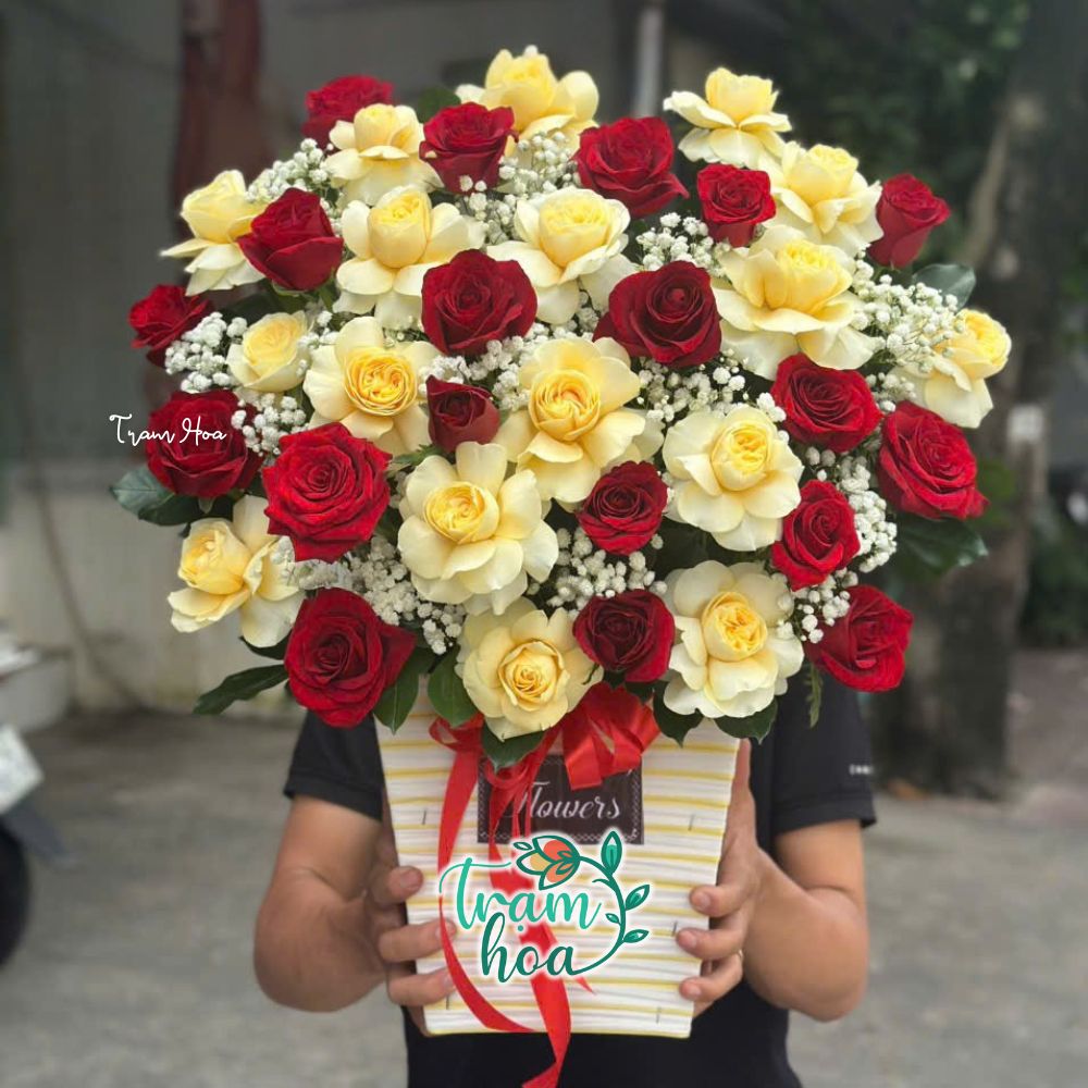 Lang hoa sinh nhat dep tai Shop hoa tuoi Cam My Dong Nai Lẵng hoa sinh nhật đẹp tại Shop hoa tươi Cẩm Mỹ Đồng Nai