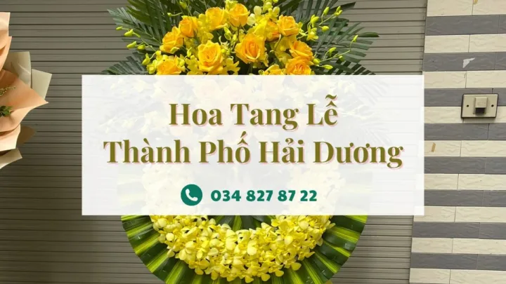 Shop Hoa Tang Lễ Thành Phố Hải Dương - Vòng Hoa Tang Lễ Hải Dương
