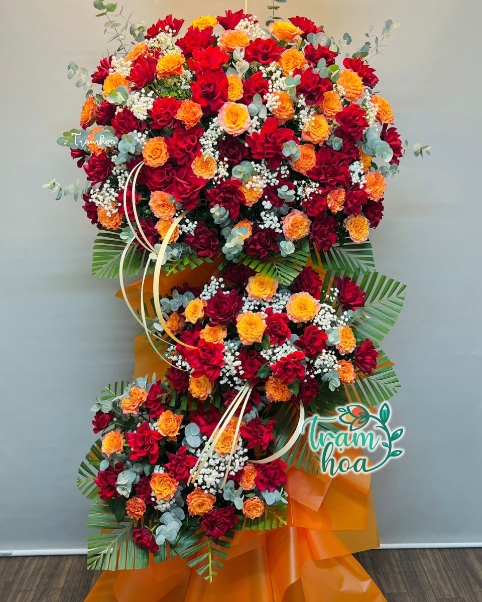 Shop hoa tuoi Nha Trang cung cap nhieu mau ke hoa chuc mung khai truong khoi cong hoanh trang Shop hoa tươi Nha Trang cung cấp nhiều mẫu kệ hoa chúc mừng khai trương, khởi công hoành tráng