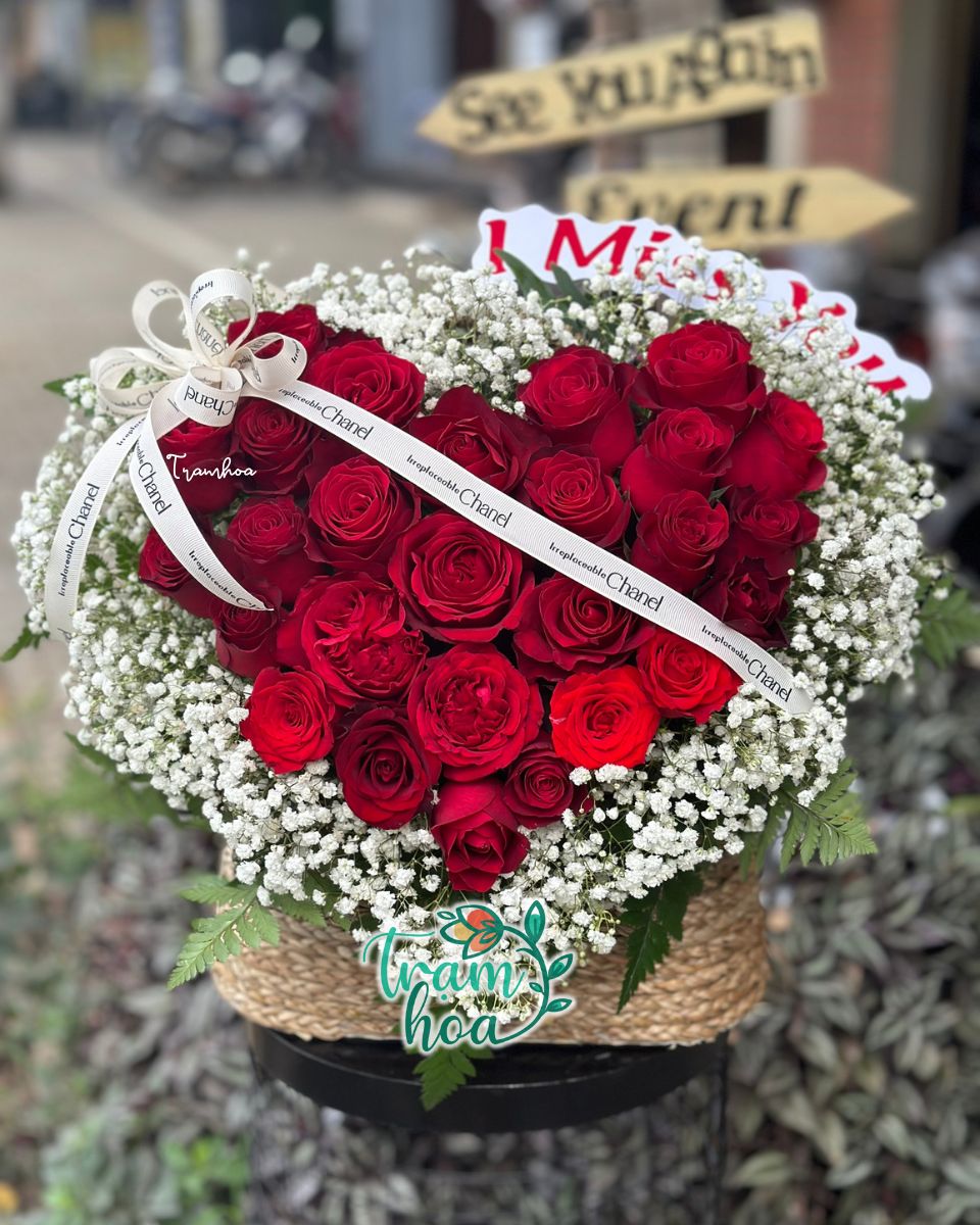 Giỏ hoa sinh nhật đẹp tại Shop hoa Cần Thơ