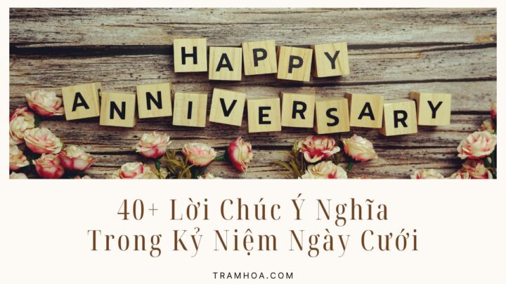 40+ Lời Chúc Ý Nghĩa Trong Kỷ Niệm Ngày Cưới