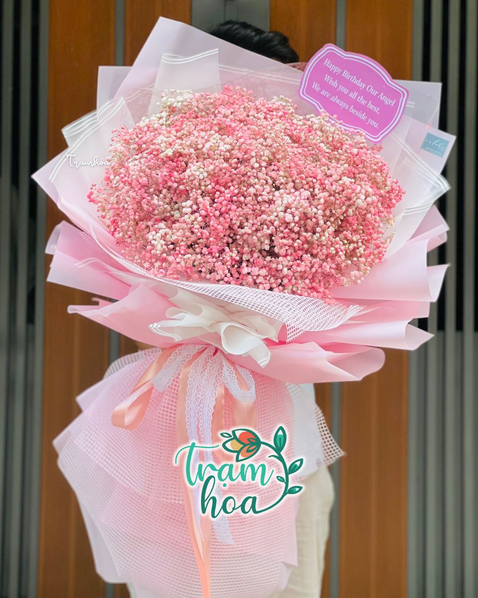 Bó baby khổng lồ – Mang lại cảm giác tươi vui, tràn đầy năng lượng
