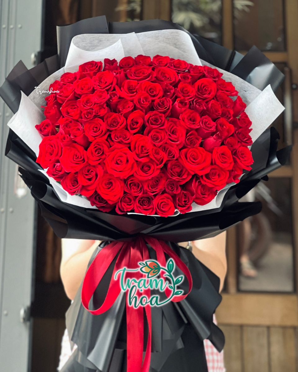 Bó hoa cầu hôn sang trọng, tinh tế