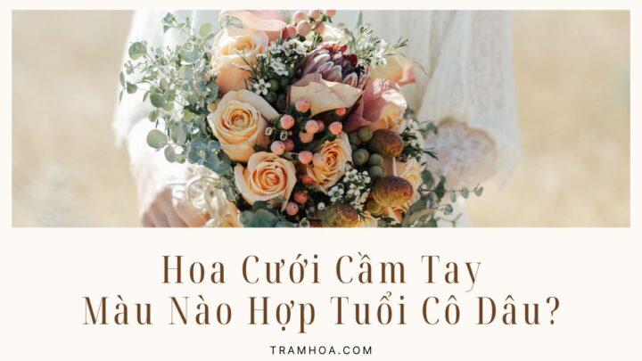 Hoa Cưới Cầm Tay Màu Nào Hợp Tuổi Cô Dâu?