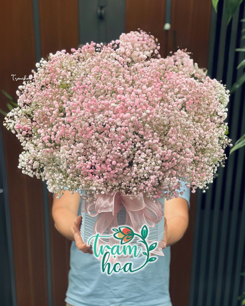 Lẵng Hoa Baby Pastel Đẹp