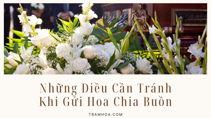 Những Điều Cần Tránh Khi Gửi Hoa Chia Buồn