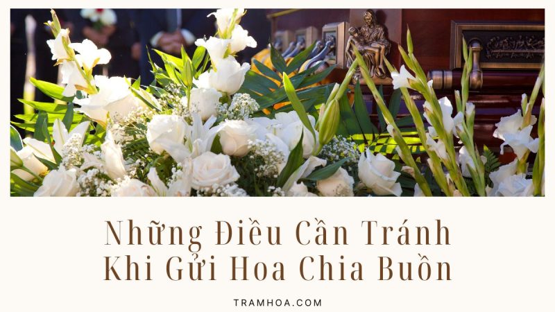 Những Điều Cần Tránh Khi Gửi Hoa Chia Buồn