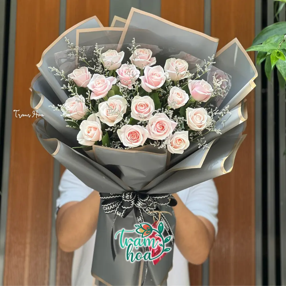 Bo Hoa Hong Kem Tang Dong Nghiep Nu Bó Hoa Hồng Kem Tặng Đồng Nghiệp Nữ
